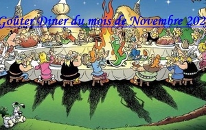 Goûter Diner le 6 Novembre 2024