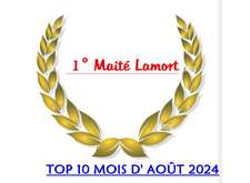 Top 10 du Mois d'Août 2024